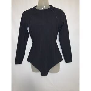 Lululemon Will The Wave Black One-Piece Swimsuit Size 8